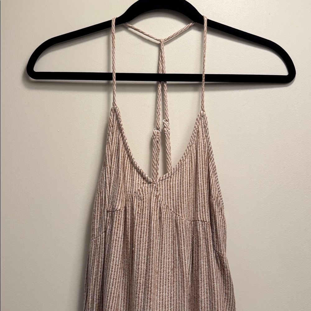 Aerie Striped Racerback Cotton Dress Sz S - Picture 7 of 12